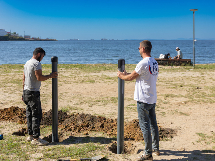 Новая воркаут-площадка появится на мысе Кунгасном во Владивостоке