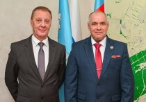 Глава города Барнаула Вячеслав Франк назначен наставником участника специальной военной операции, кавалера ордена Мужества Александра Юдакова