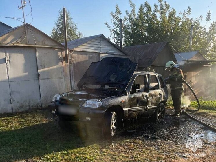 Два автомобильных возгорания в Тульской области ликвидированы без последствий