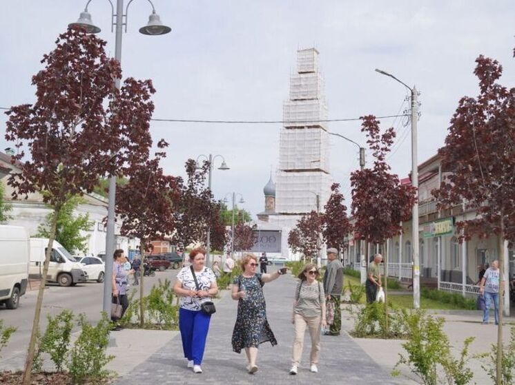 В Юрьевце продолжается реставрация Колокольни Входоиерусалимского собора
