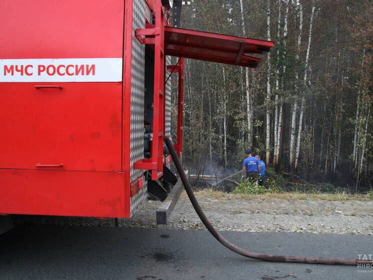 Продлили в Татарстане штормовое предупреждение из-за опасности пожаров в лесах