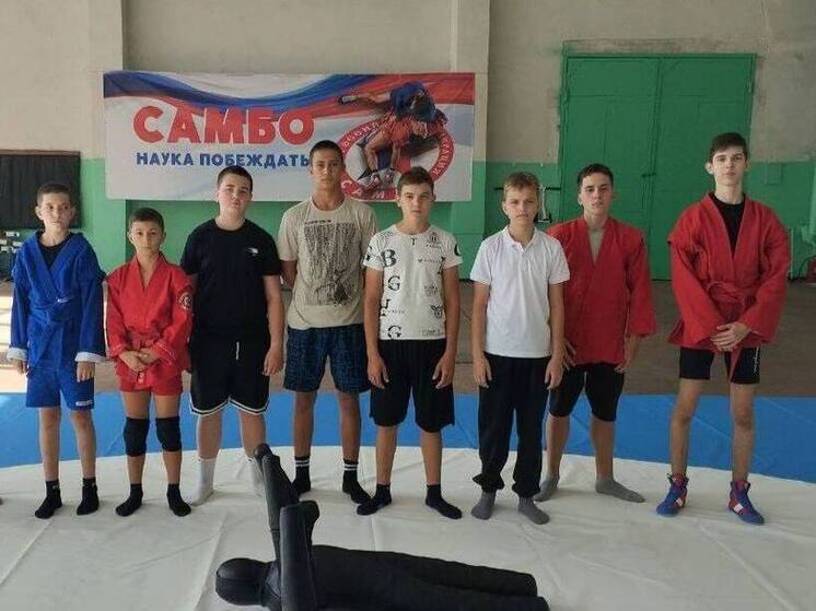 В городе Пологи Запорожской области открыли новый зал для самбо