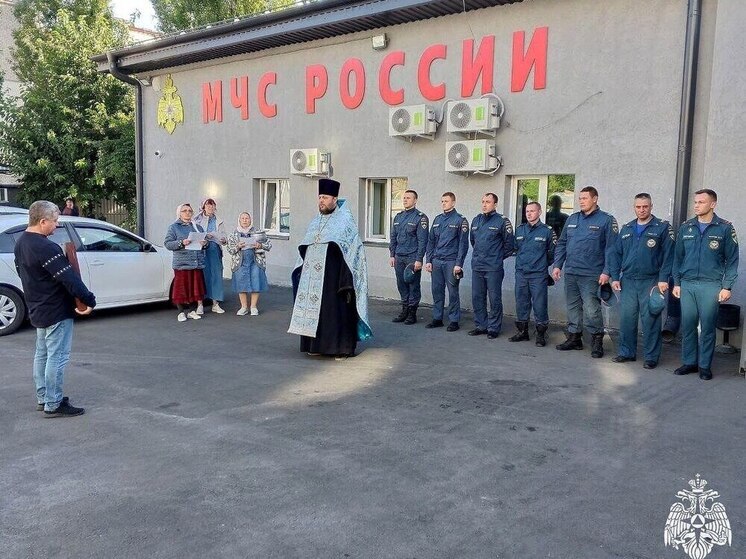 В Запорожье в день празднования иконы «Неопалимая Купина» благословили спасателей