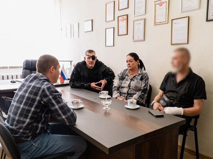 В Мелитополе прошла встреча с участниками СВО и их семьями