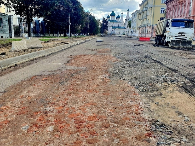 В Ярославле могут сохранить булыжную мостовую