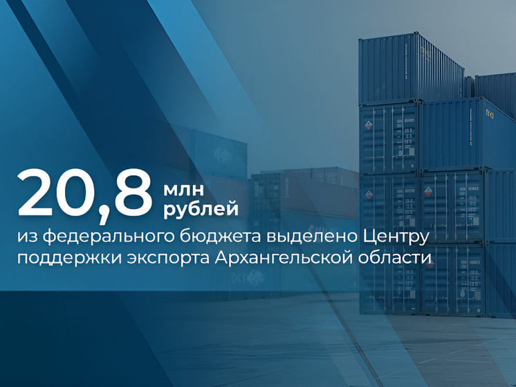 На развитие центра поддержки экспорта направят почти 20,8 млн рублей
