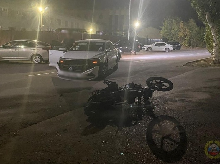 В Волгограде наказали отца 13-летнего мопедиста, попавшего в ДТП