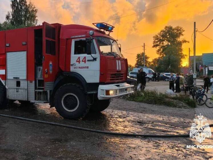В Тверской области задымился магазин