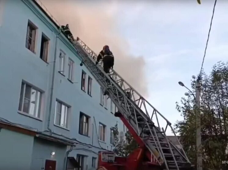 После пожара в ивановском общежитии жильцов разместят в гостиницах
