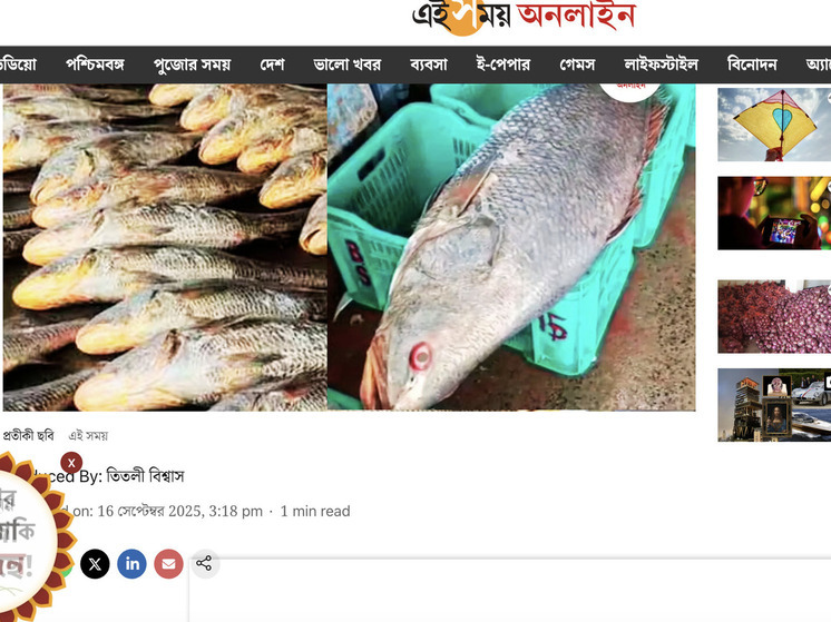 Nel Bengala Occidentale, i pescatori hanno catturato 50 corvine maculate e guadagnato 450.000 rupie.