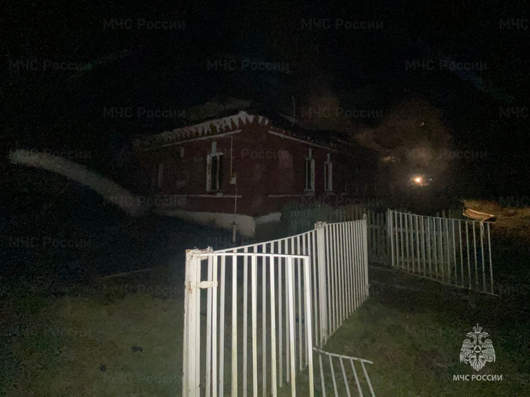 Человек пострадал в пожаре под Мосальском