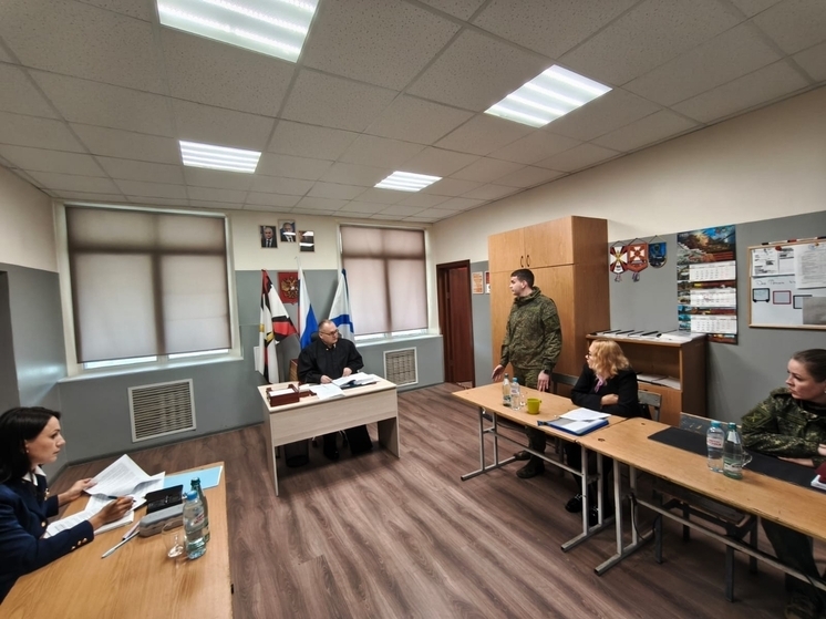 В воинской части Мурманской области рассмотрели дело о самовольном оставлении службы