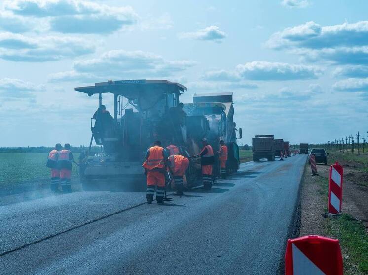 В Запорожской области обновили 9 км трассы Черниговка – Новополтавка – Семеновка – Басань