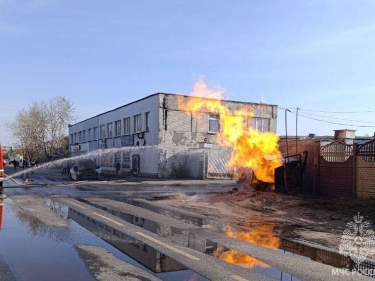 В Иванове легковушка врезалась в газораспределительный узел