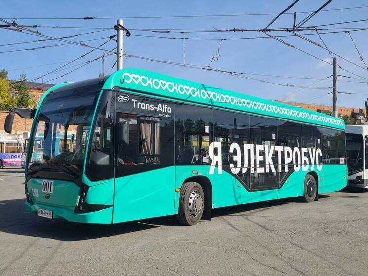 В Омске подводят итоги тестового использования электробуса