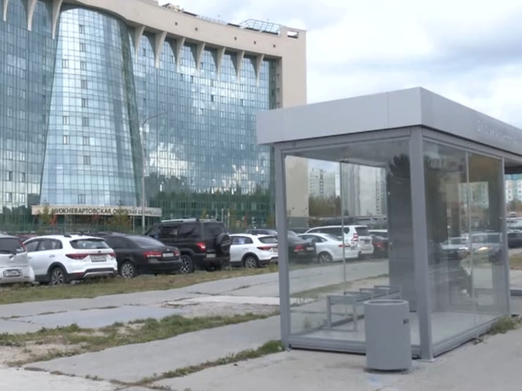 Нижневартовск оснащается современными тёплыми остановками