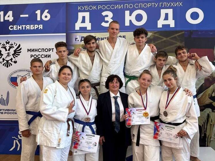 Трое спортсменов из ДНР стали призерами Кубка России по дзюдо среди спортсменов с нарушением слуха