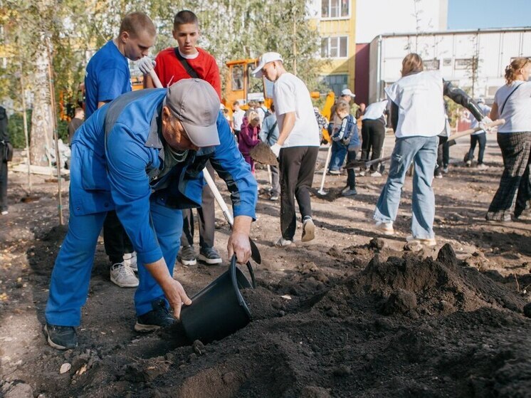 В Пензе благоустроили новый сквер на улице Ново-Казанской