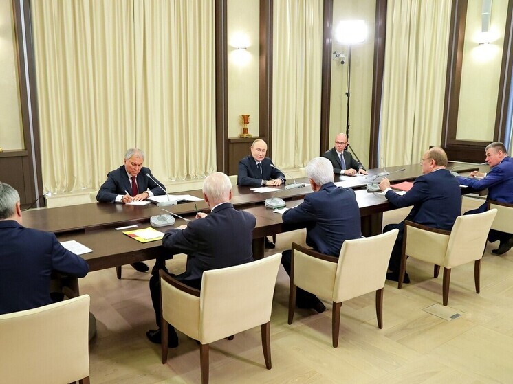 Володин: Путин в закрытой части встречи рассказал о ситуации на СВО