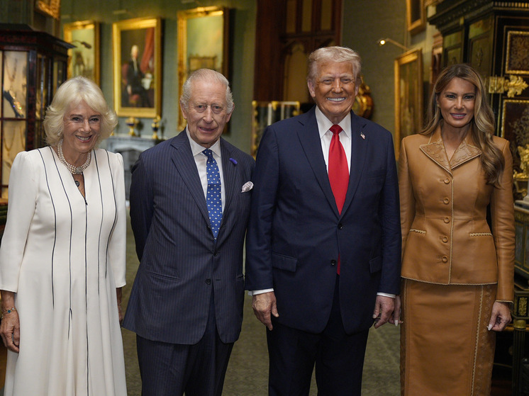 New York Post: Трампу на ужине с королевской семьей в Британии подали любимое мороженое с сорбетом