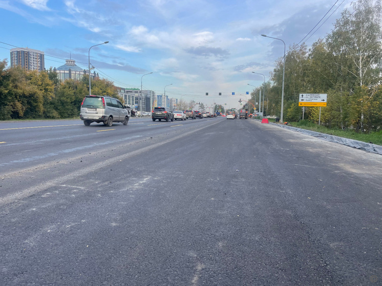 В Барнауле завершили последний этап ремонта Павловского тракта