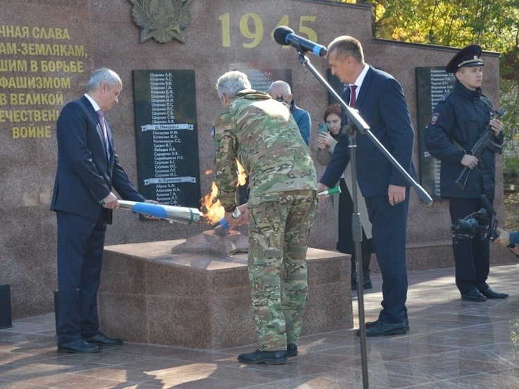 В поселке Куженер газифицирован новый Вечный огонь