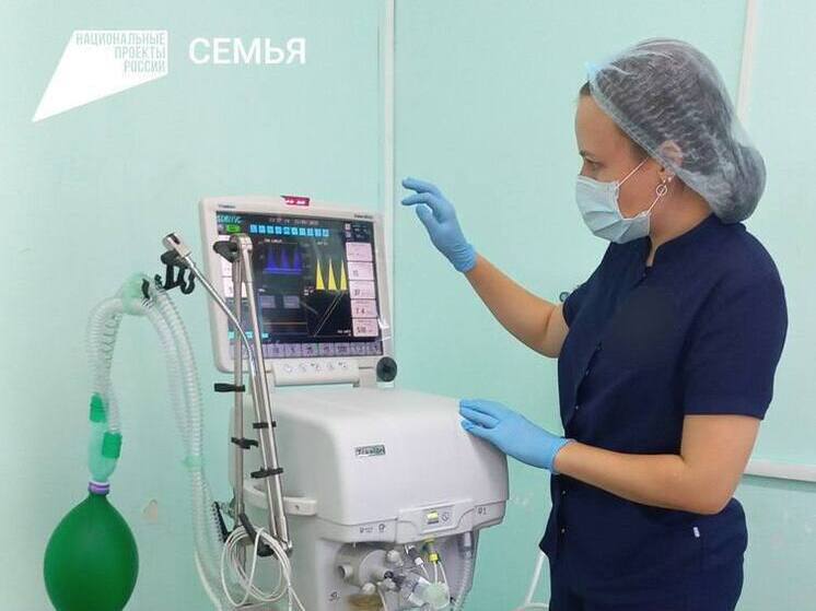 Президентский перинатальный центр получил новые аппараты ИВЛ