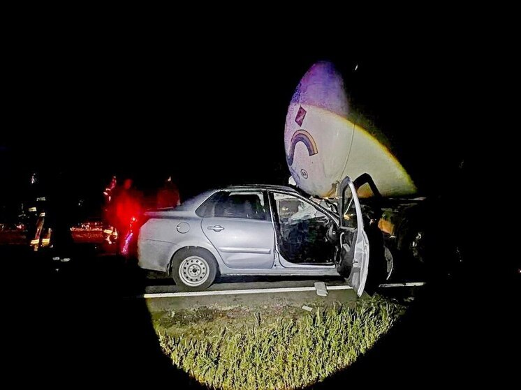 Два человека погибли в машине, въехавшей в цистерну на трассе «Воронеж – Луганск»