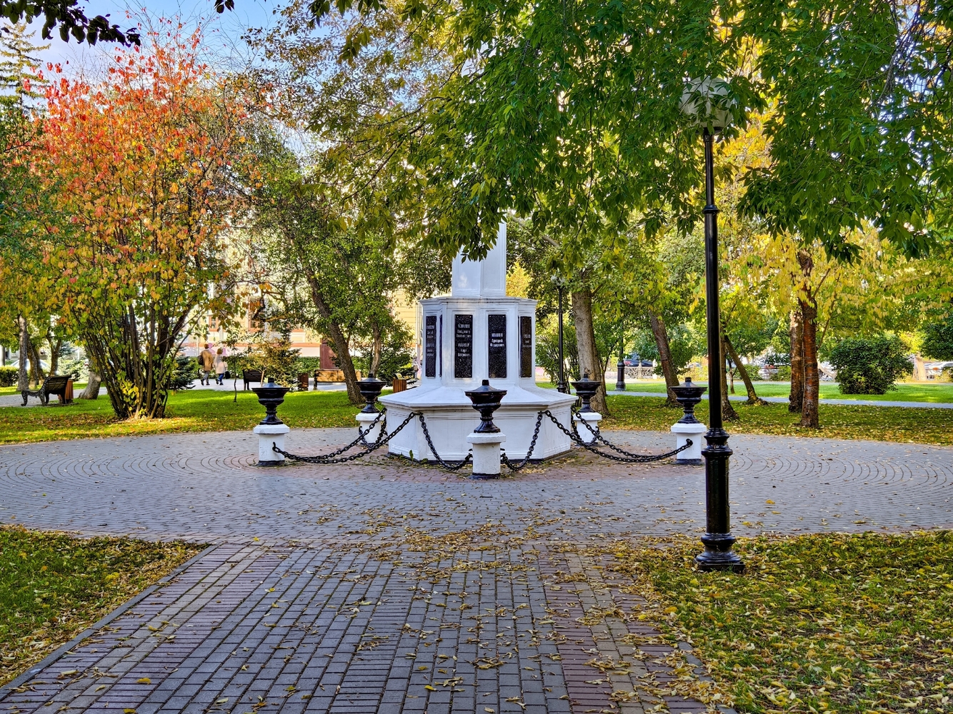 Осенний вид Томска