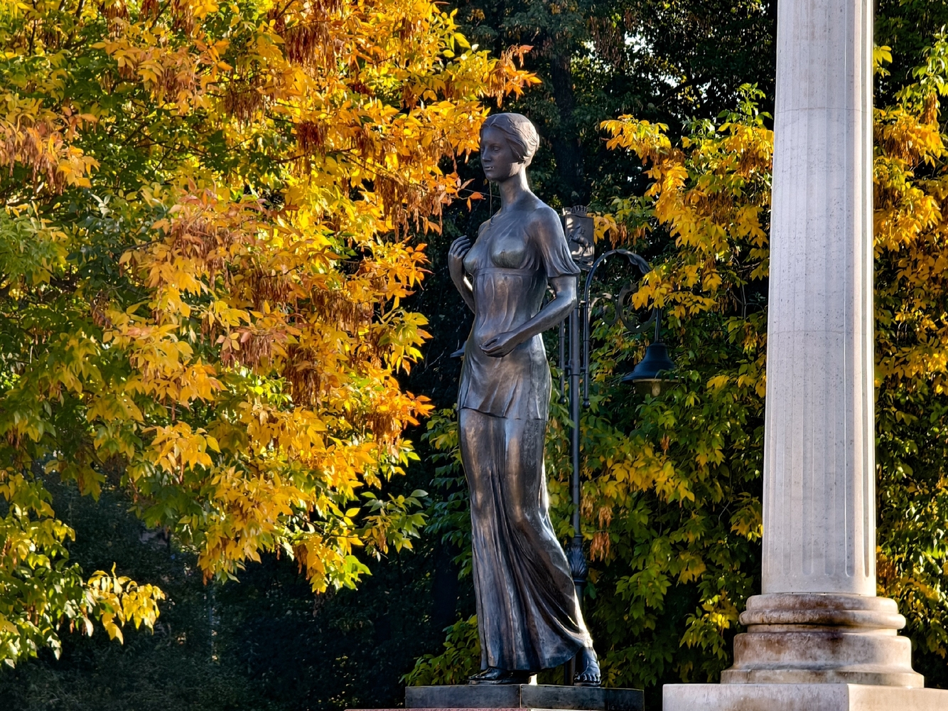 Осенний вид Томска