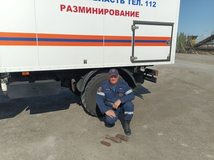 В Золотухинском районе обнаружили два артиллерийских снаряда и мину