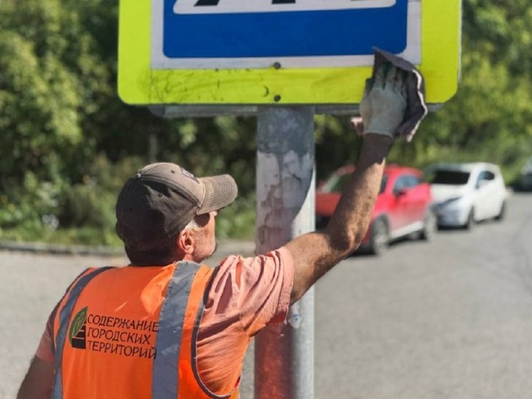 Тысячи дорожных знаков появились на улицах Владивостока