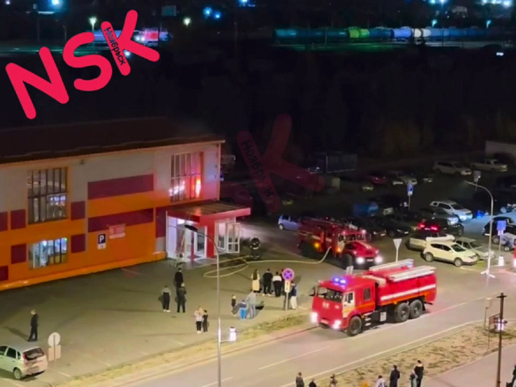 В Ноябрьске горели гаражи и студия красоты