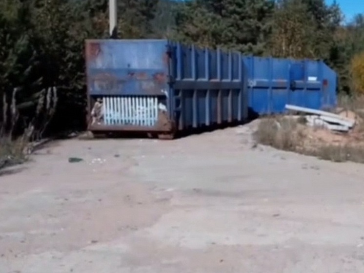 В Бурятии около Байкала гниёт  мусор в законсервированной мусороперегрузочной станции