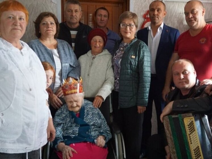 Вековой юбилей отпраздновала труженица тыла в Забайкалье