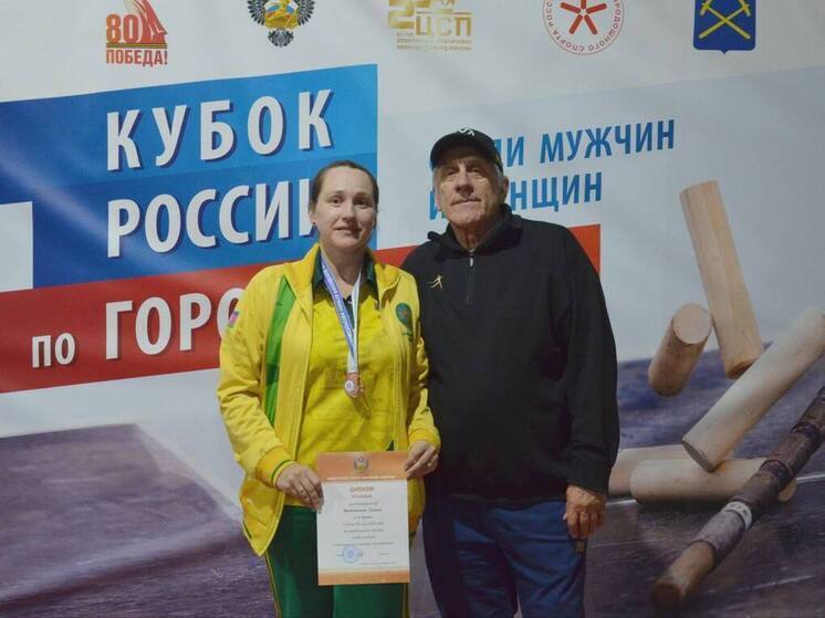 Кубанцы завоевали медали Кубка России по городошному спорту
