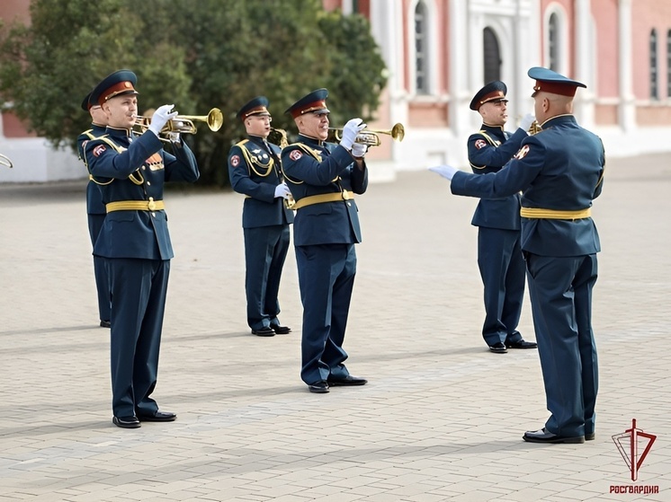 В Туле стартовал первый тур конкурса военных оркестров Росгвардии