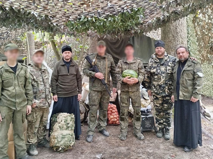 Брянские священники доставили помощь бойцам СВО в Курскую область