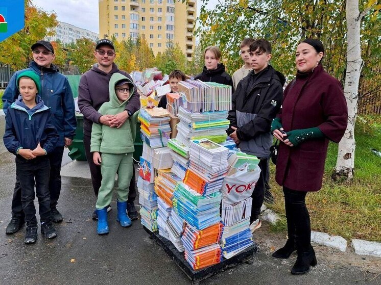 «БумБатл» в Надыме собрал больше 4,7 тонны макулатуры