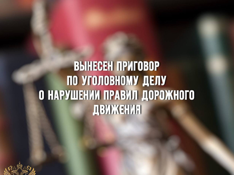 Водитель получил срок за смертельное ДТП в Смоленске