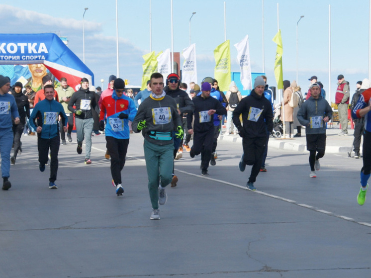 Анадырские любители бега приняли участие в "Кроссе нации"
