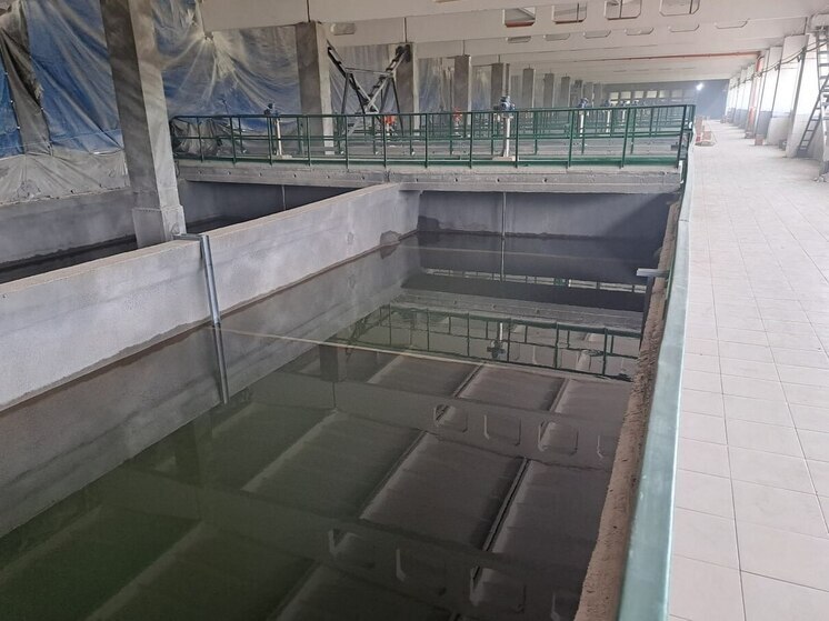 Обновление всего технологического цикла очистки воды проводится в Бердянске впервые со времен СССР