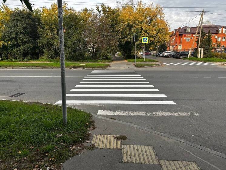 В Новоалтайске иномарка сбила девушку на «зебре»