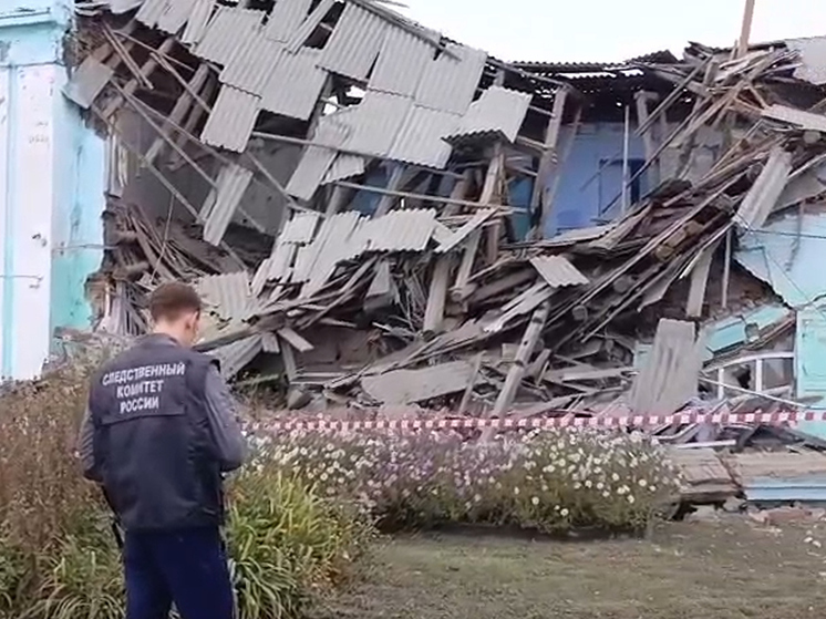 Soruşturma Komitesi, Tatarsk'ta bir okulun çökmesiyle ilgili olarak ceza davası açtı.
