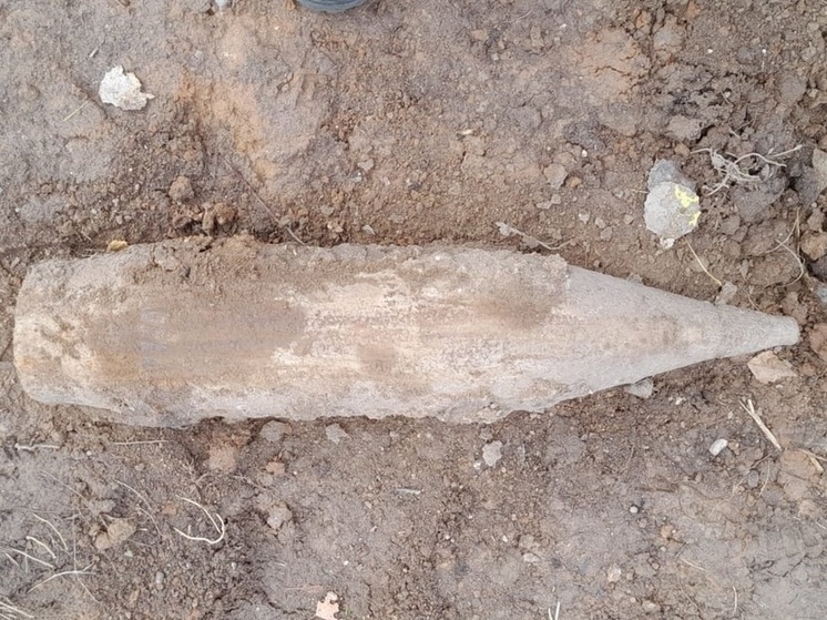 Под Спас-Деменском нашли артснаряд