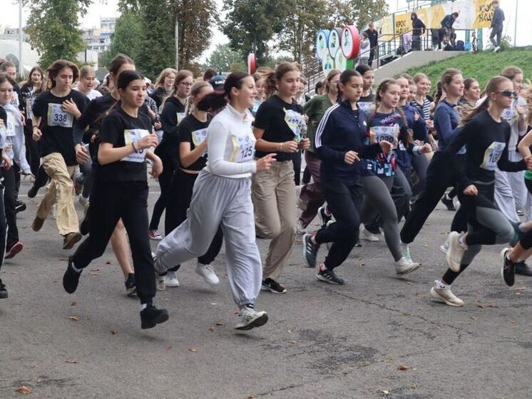 В Орле спортсмены пробежали «Кросс Нации»