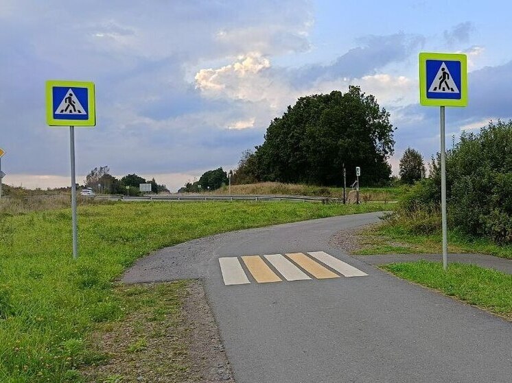 Найден самый короткий псковский пешеходный переход