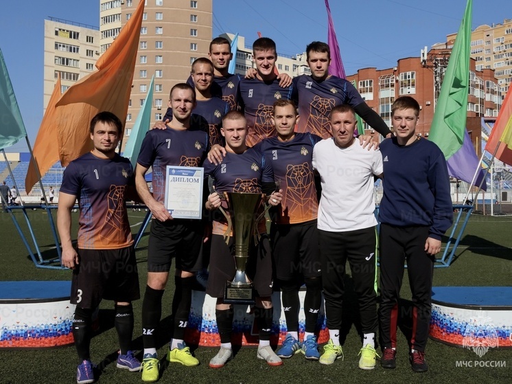 Спортсмены МЧС Прикамья в третий раз стали абсолютными чемпионами по мини-футболу
