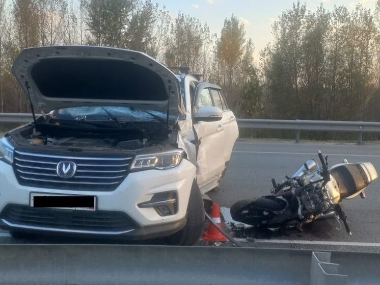 Мотоциклист погиб при столкновении с автомобилем в Новосибирском районе