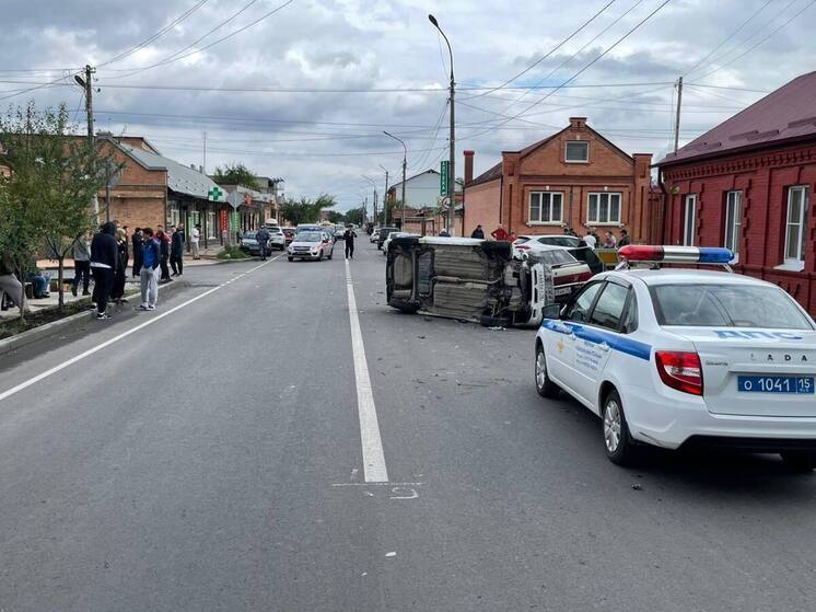 В Северной Осетии 15-летний подросток без прав устроил ДТП, пострадали дети